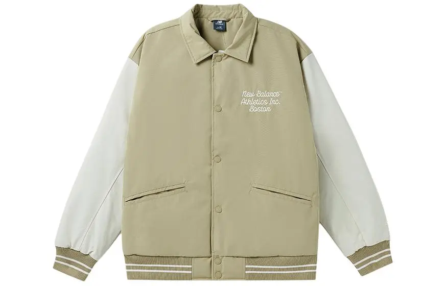 New Balance Baseball Jacket Men's Khaki