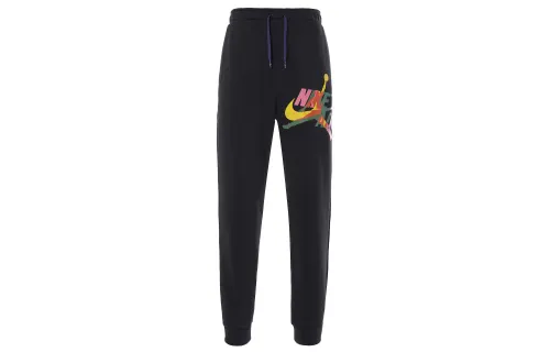 Jordan Knitted Sweatpants Men's Thickened Straight Fit Pants