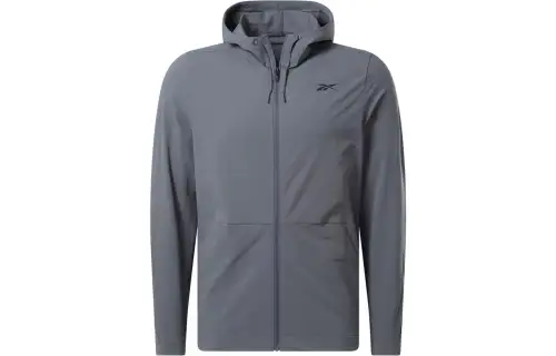 Reebok WOVEN FZ Jackets & Coats Men's Gray