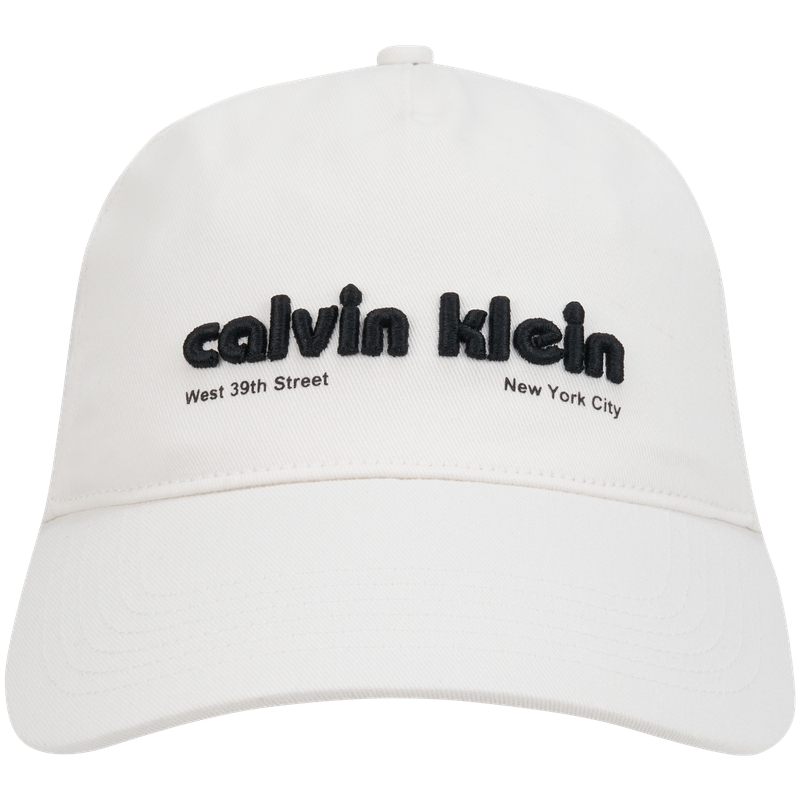 Кепка Calvin Klein со спортивной вышивкой (белая)