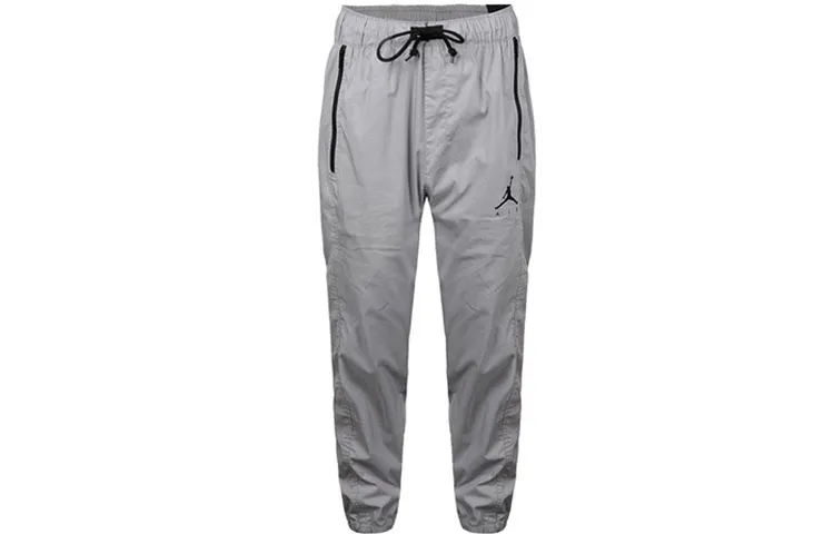Jordan Knitted Sweatpants Men's Moderate Cuffed Pants