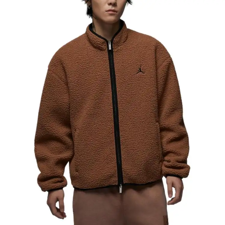 Jordan Flight Fleece Clothing Men's Ancient Brown