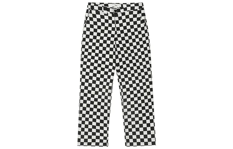 Vans Cargo Pants Unisex Black/White Moderate