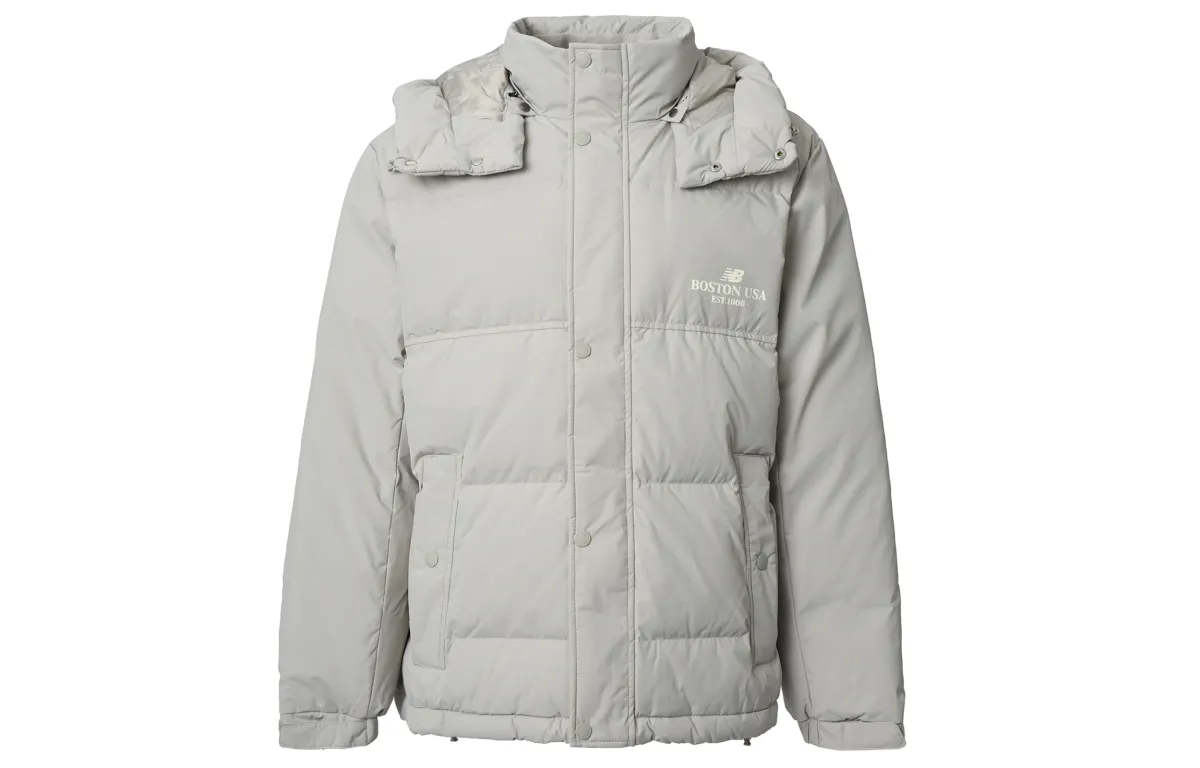 New Balance Down Jacket Men's Gray