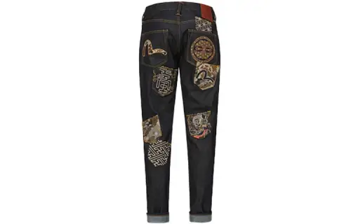 EVISU SS21 Jeans Men's Denim Blue