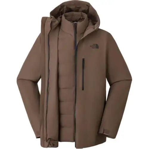 THE NORTH FACE Urban Exploration Waterproof And Windproof To Keep Warm Windbreaker Jacket Men's Smoky Brown
