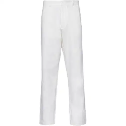 Prada mid-rise loose-fit trousers