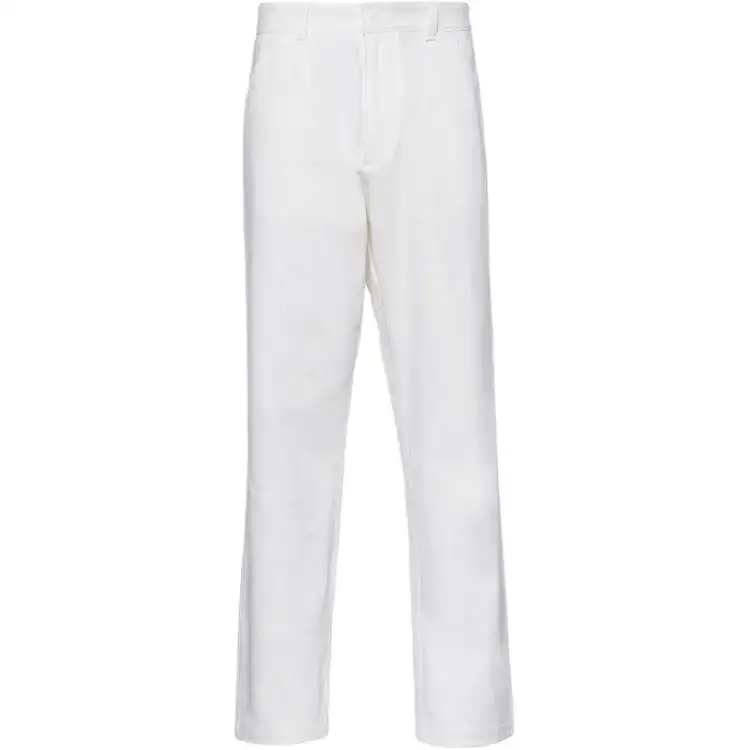 Prada mid-rise loose-fit trousers