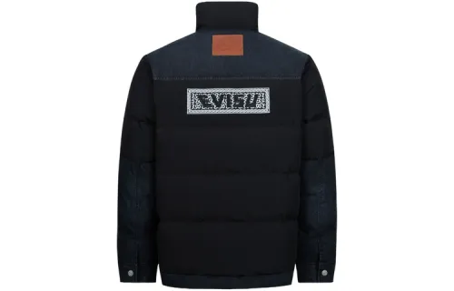 EVISU AW23 Down Jacket Men's Black