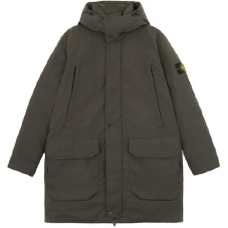 STONE ISLAND Hooded Down Jacket