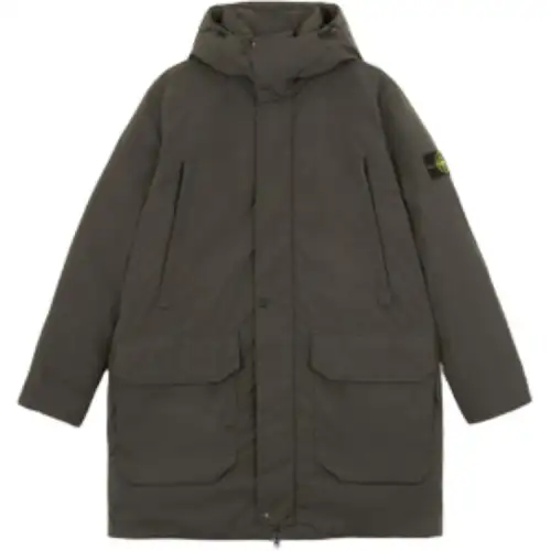 STONE ISLAND Hooded Down Jacket