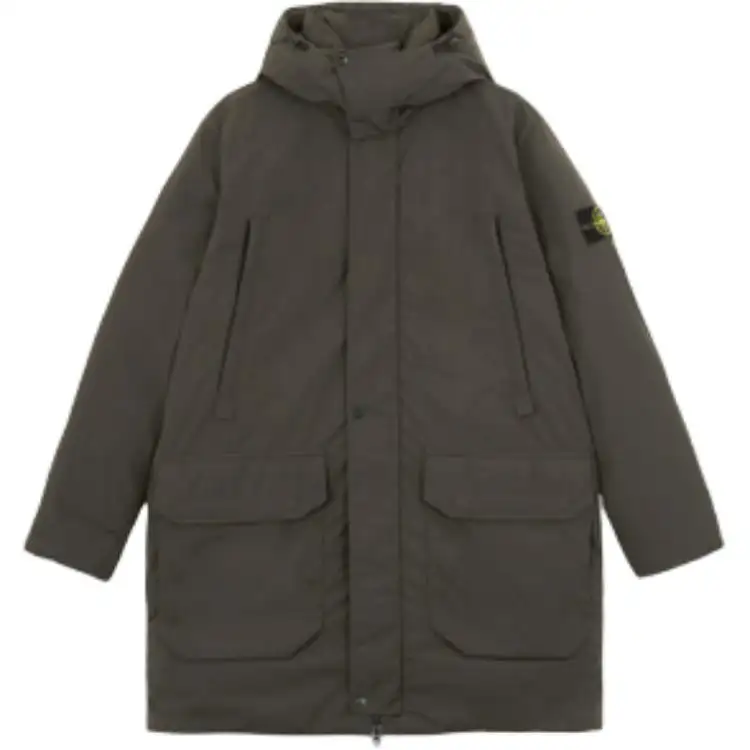 STONE ISLAND Hooded Down Jacket
