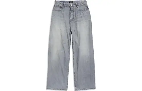 Balenciaga Jeans Loose Fit Men's Gray