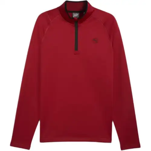 PUMA Jackets Men's Red Stand Collar Moderate Other
