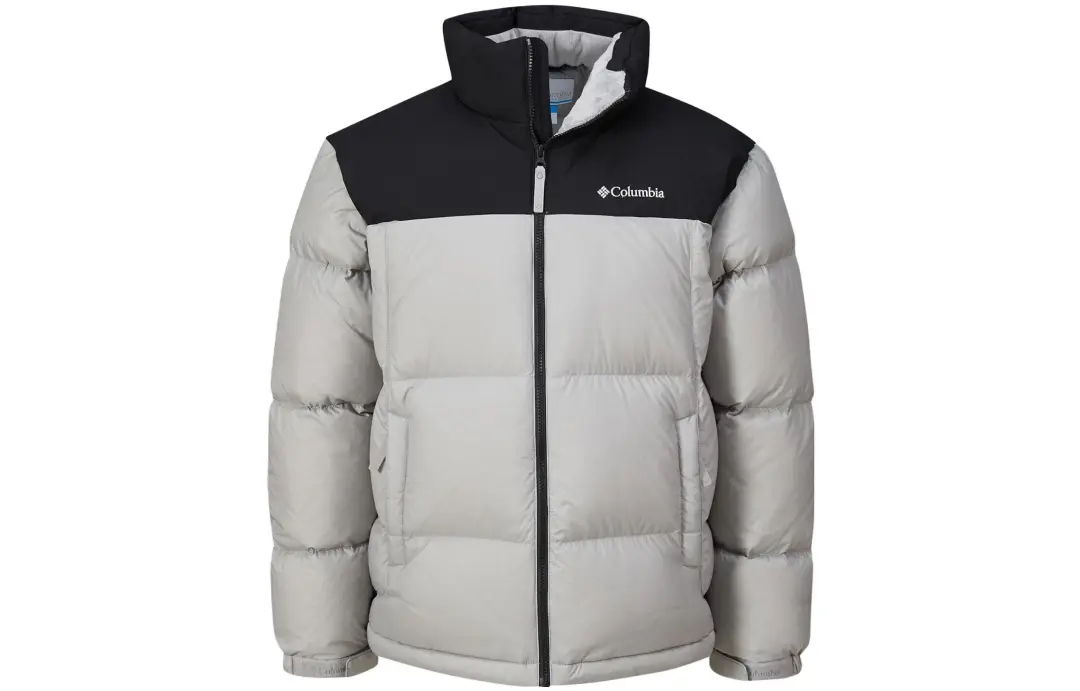 Columbia Down Jacket Unisex Light Gray