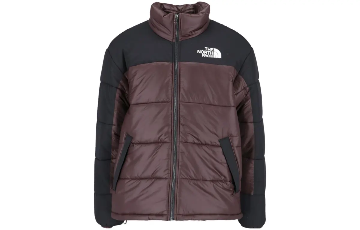 THE NORTH FACE Jackets Men's Brown Stand Collar Thickened Other