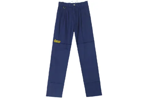 Drew house Letter Logo Series Cargo Pants Unisex Blue Moderate