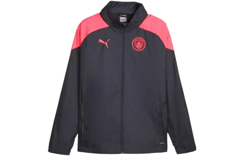 PUMA Manchester City Men's Training All Weather Jacket Men's Black