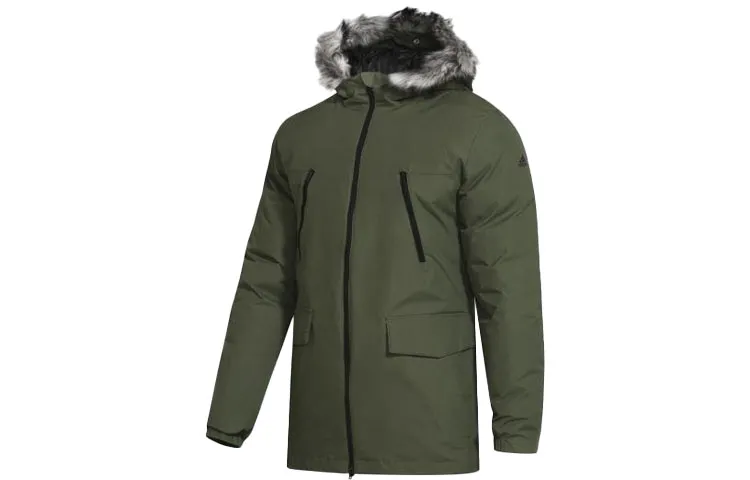 Adidas Puffer Jacket Men's Basic Green