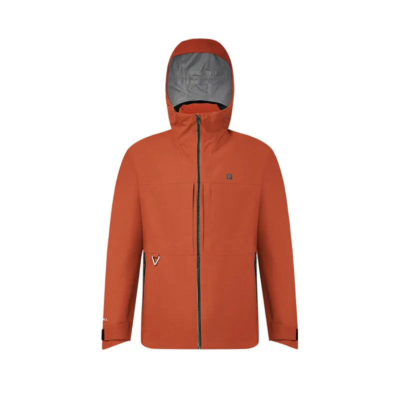 FILA Windproof Thermal Windbreaker Jacket Men's Sandy Orange