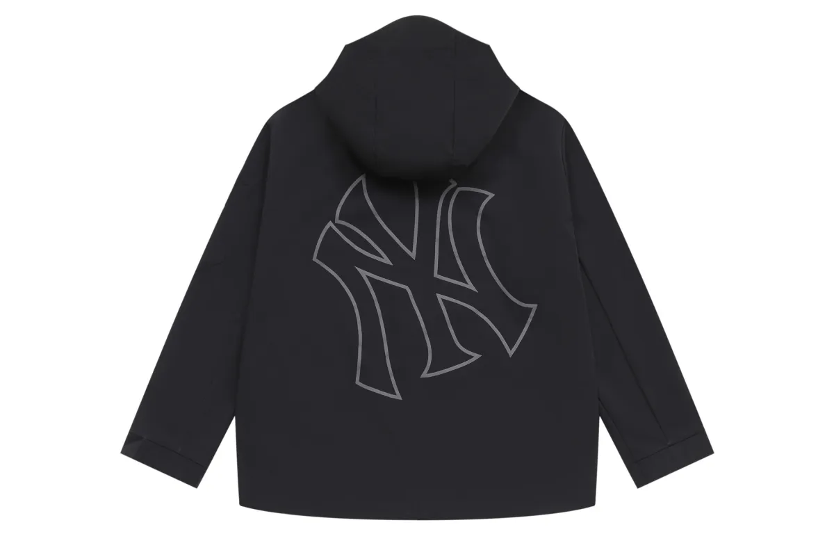 MLB New York Yankees Basic Collection SS25 Windproof Jackets & Coats Unisex Black