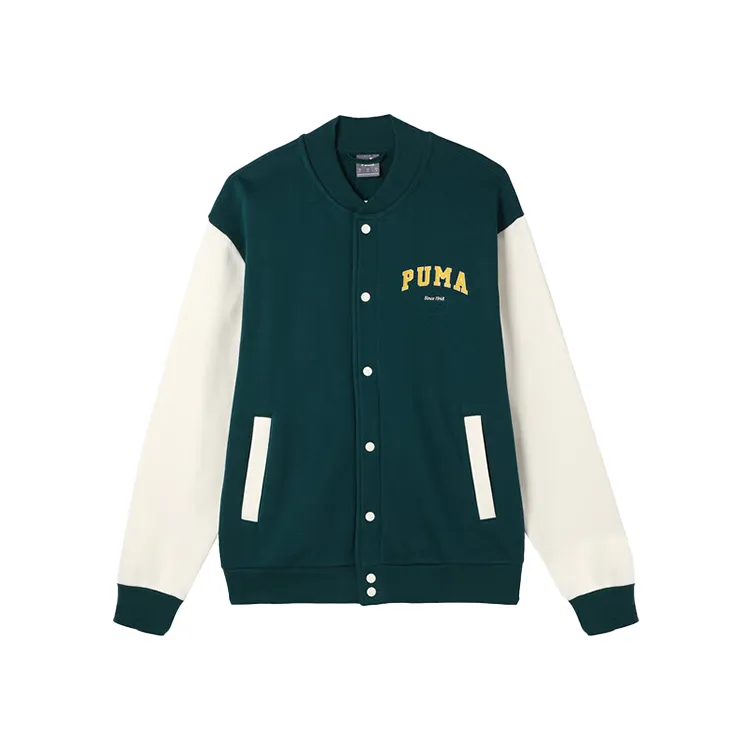 PUMA Baseball Jacket Men's Green