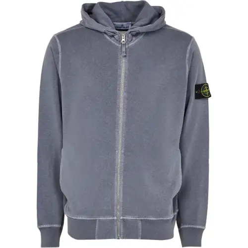 STONE ISLAND Zip Up Hooded Jacket