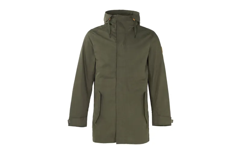 Timberland Parka Coats Men's Army Green Hooded Moderate