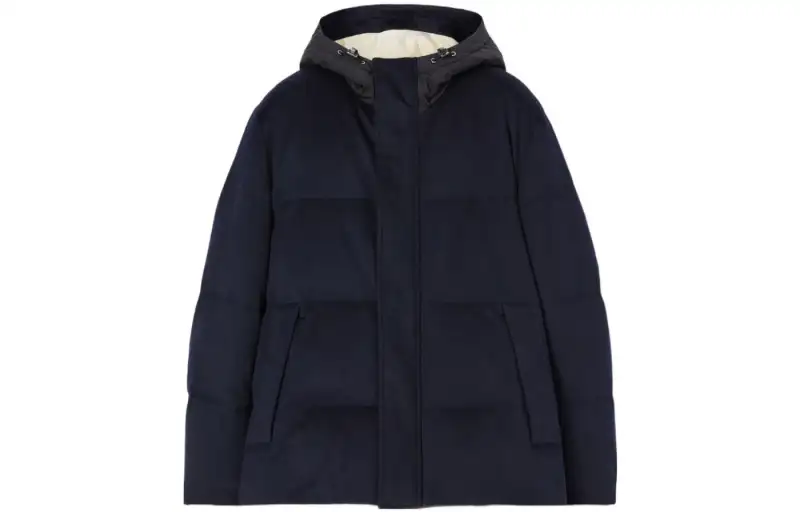 Loro Piana Down Jacket Men's Blue