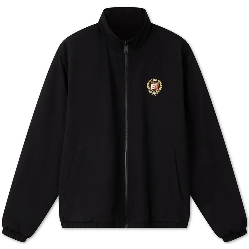 Tommy Hilfiger Velvet Jackets Men's Stand Collar Moderate Straight Fit