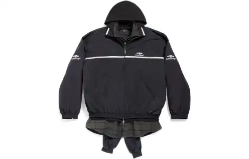 Balenciaga SS24 Jackets & Coats Loose Fit Unisex Black