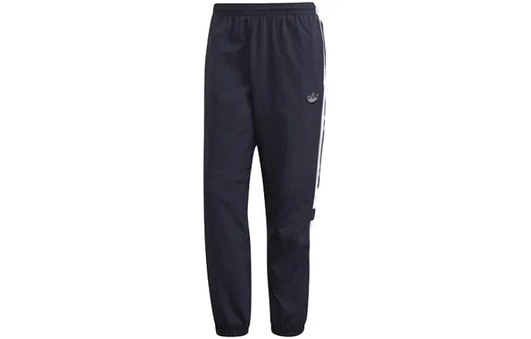 Adidas Originals Knitted Sweatpants Men's Navy Blue