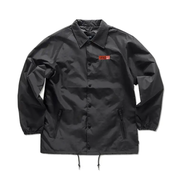 Vans Jackets & Coats Unisex Black Red