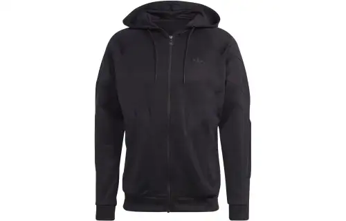 Adidas Originals Rekive Hooded Track Top Jackets & Coats Men's Black