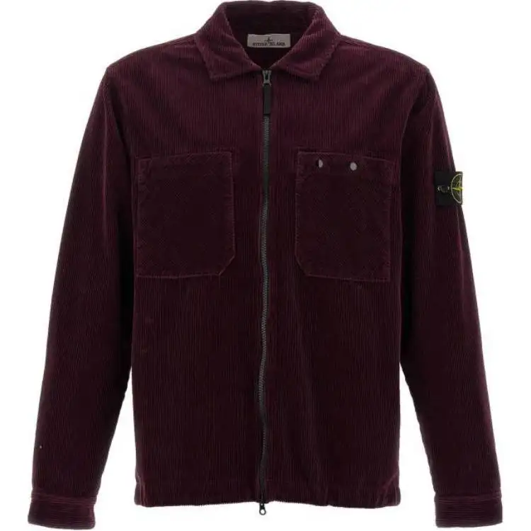 STONE ISLAND Holiday Jackets Men's Red Lapel Moderate Other