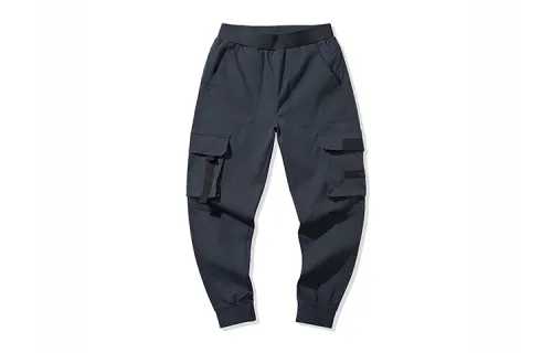Li Ning Badfive Cargo Pants Men's Ebony Black