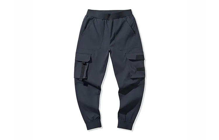 Li Ning Badfive Cargo Pants Men's Ebony Black