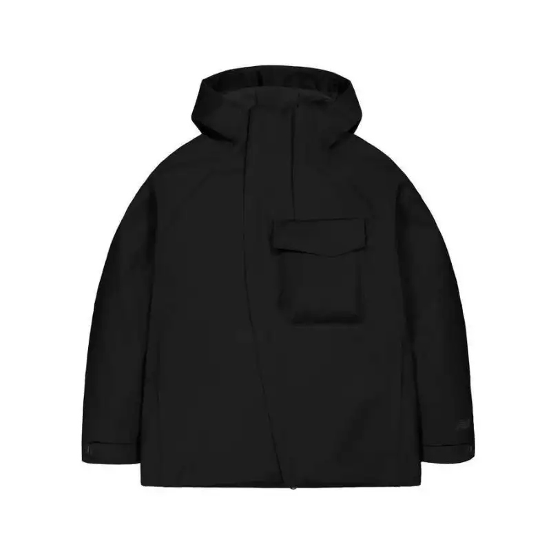 New Balance Grey Jackets & Coats Unisex Black