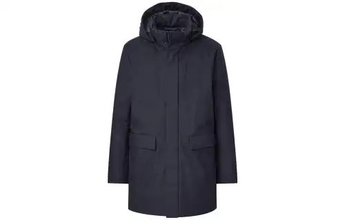 UNIQLO Down Jacket Men's Navy Blue