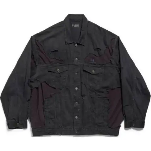 Balenciaga Jackets & Coats Regular Unisex Black