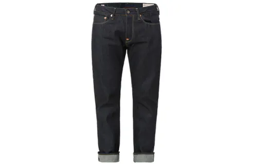 EVISU Tapered Pants Jeans Men's Denim Blue