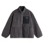 Li Ning Sports Fashion Collection Thermal Casual Fleece Lined Versatile Loose Fit Stand Collar Windproof Polar Fleece