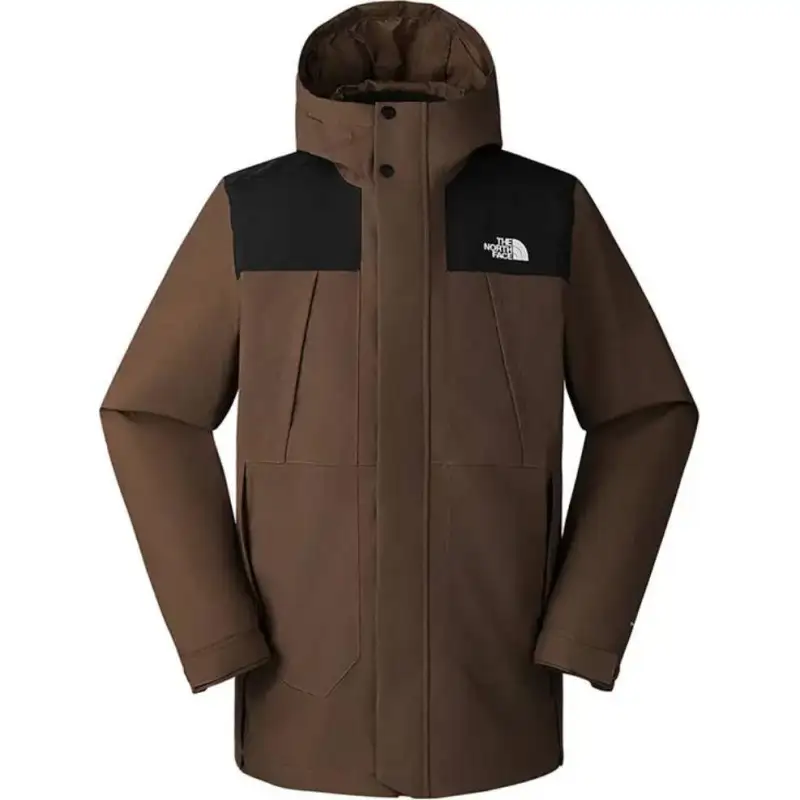 THE NORTH FACE Urban Exploration Waterproof And Windproof To Keep Warm Windbreaker Jacket Men's Brown