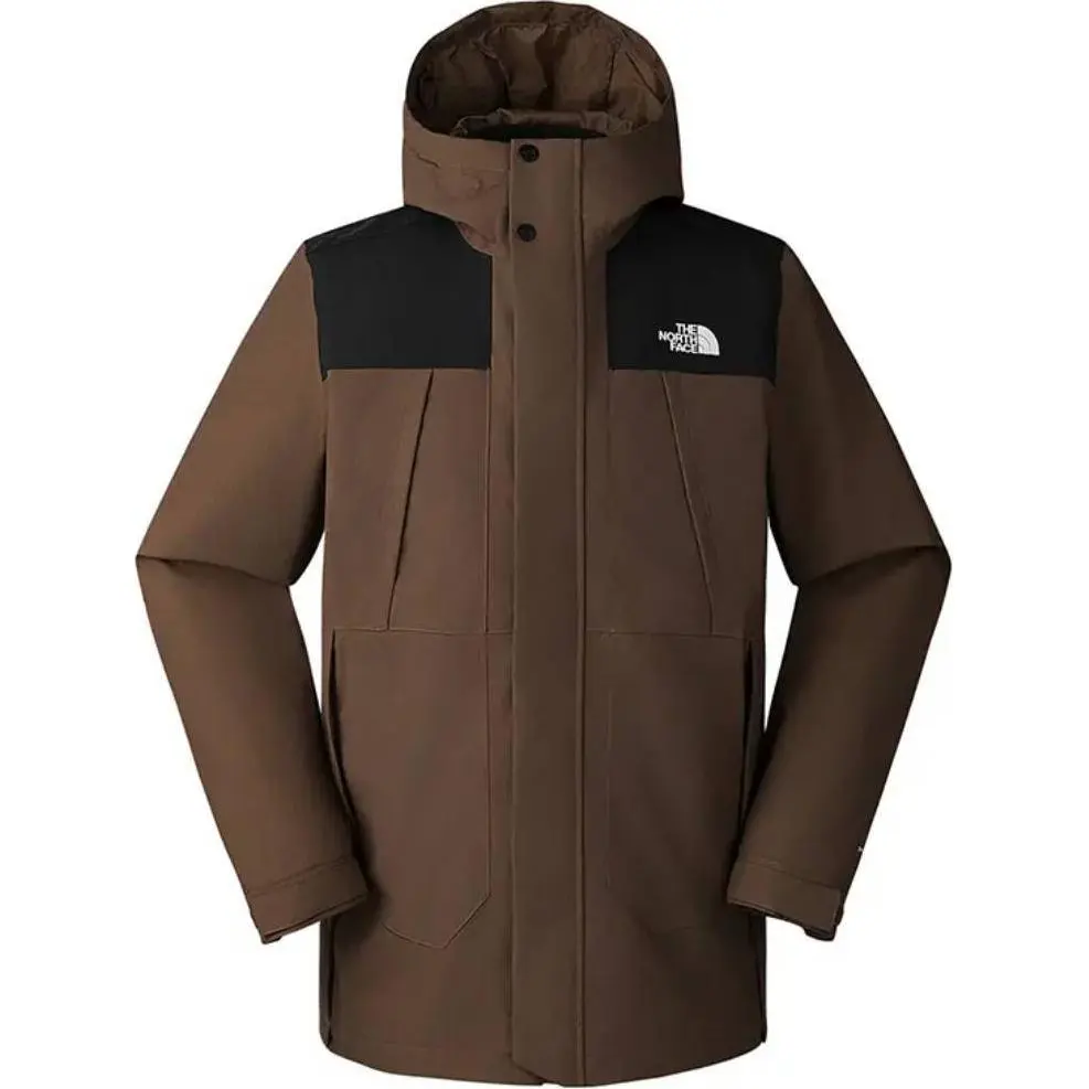 THE NORTH FACE Urban Exploration Waterproof And Windproof To Keep Warm Windbreaker Jacket Men's Brown