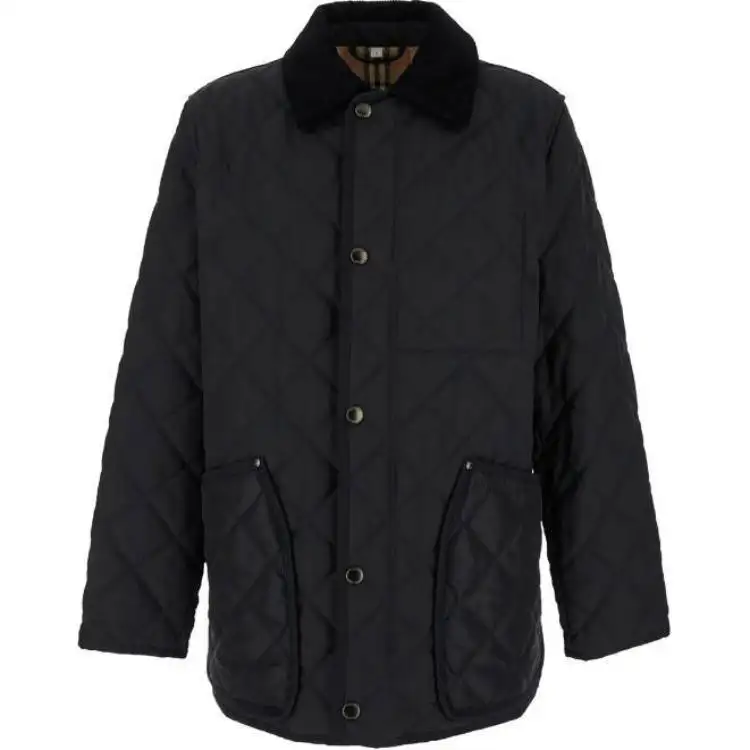 Burberry Long Sleeved Quilted Jacket