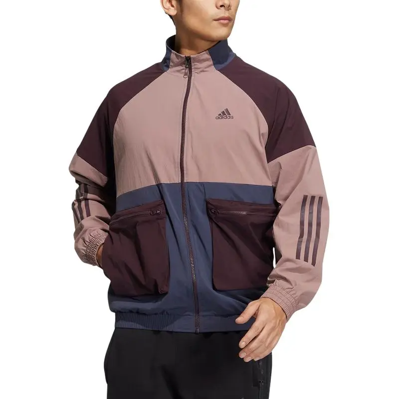 Adidas Jackets & Coats Men's Dark Reddish Purple