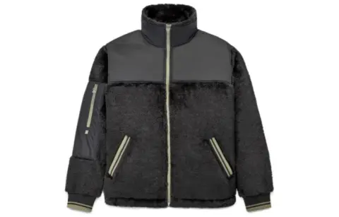 UGG Landyn Sporty Sherpa Jacket Jackets & Coats Men's Coal Color