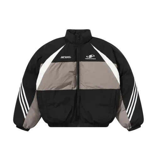 HARSH AND CRUEL Puffer Jacket Unisex Black