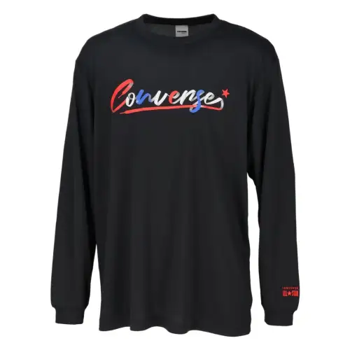 Converse All Star SS25 T Shirt Unisex Black/Red