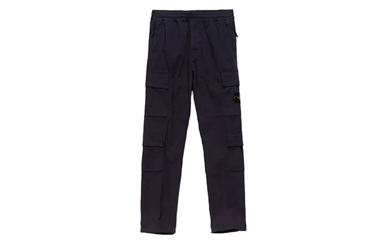 STONE ISLAND Multi Pocket Cargo Pants Men's Ocean Blue